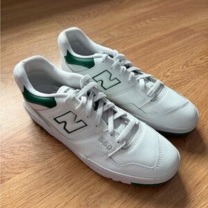 New Balance 550 White and Green